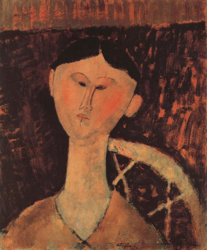 Amedeo Modigliani Portrait of Beatrice hastings